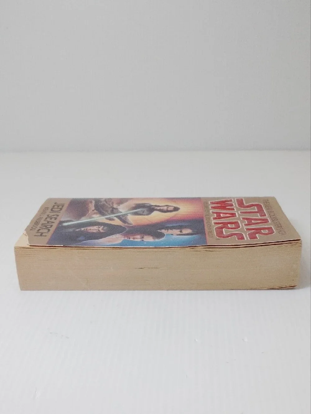 8 For $8 Star Wars Jedi Search Paperback – Red Logo, Gold/Cream Cover Art